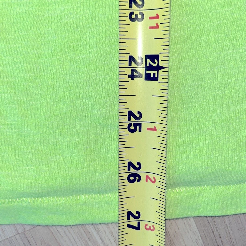 PINK BY Victoria’s Secret Women's Tank Top Lime L Racer Back Casual Athletic - Picture 9 of 12